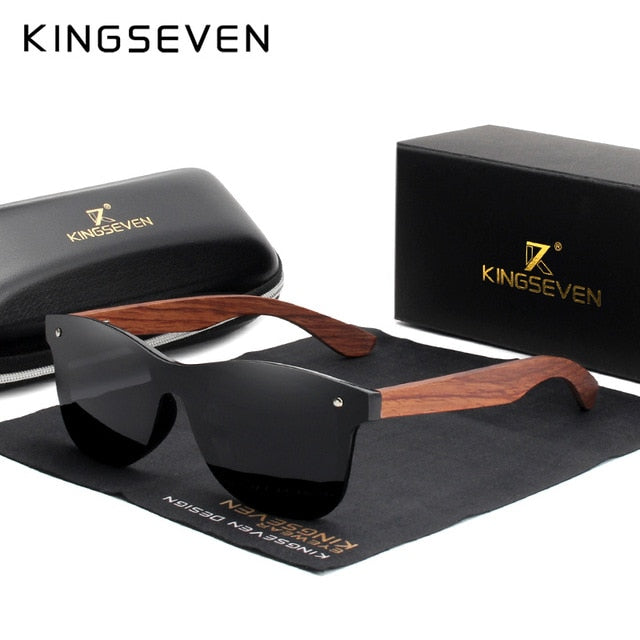 Coronardo Rainforest Wood Frame Polarized Glasses