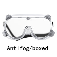 Thumbnail for Infection Preventing Eye Protection Vented Safety Glasses Anti Fog Dust Clearing Lab Goggles