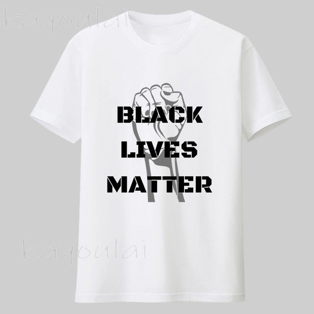 Black Lives Matter - Activist Movement Cotton Knitted Casual Unisex T-Shirt