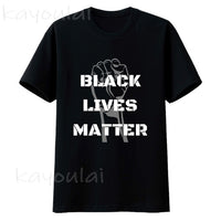 Thumbnail for Black Lives Matter - Activist Movement Cotton Knitted Casual Unisex T-Shirt