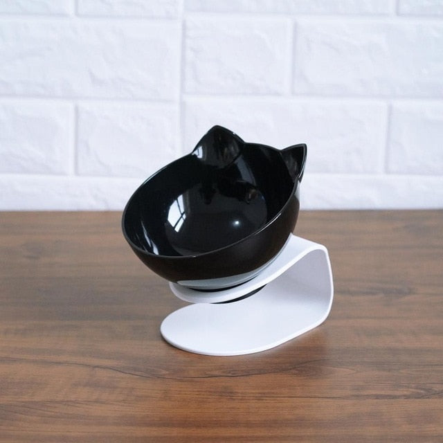 Anti-Vomiting and Non-Slip Orthopedic Cat Bowl With Raised Stand