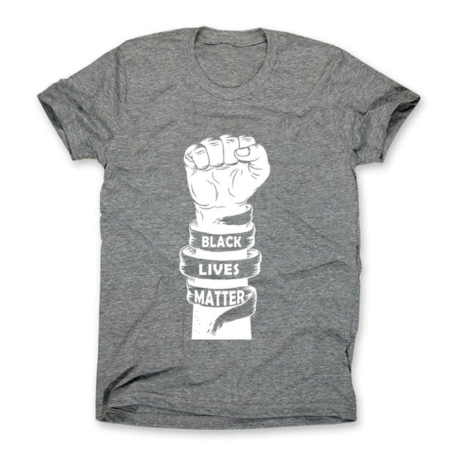 Black Lives Matter - Men's Casual Cotton Short Sleeve T Shirt