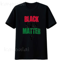 Thumbnail for Black Lives Matter - Activist Movement Cotton Knitted Casual Unisex T-Shirt