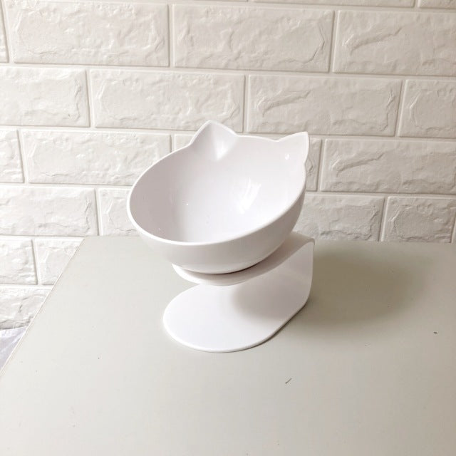 Anti-Vomiting and Non-Slip Orthopedic Cat Bowl With Raised Stand