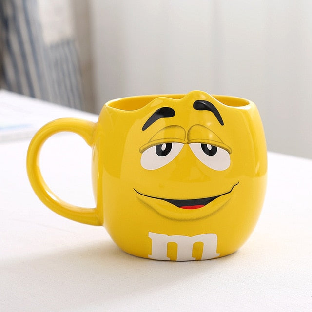 Creative And Stylish All New Beans Expression Ceramic Coffee/Tea Mugs