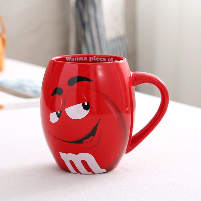 Creative And Stylish All New Beans Expression Ceramic Coffee/Tea Mugs