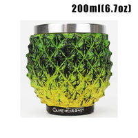 Thumbnail for Antique Game of Thrones, Might and Magic Goblet Stainless Steel Resin Mugs