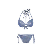 Thumbnail for Sexy Brazilian Solid Color Bikinis Halter Top