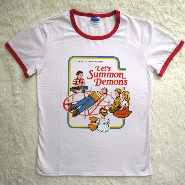 Childhood Let's Summon Demons Tshirt