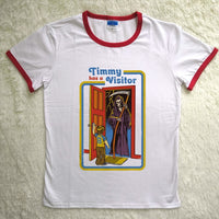 Thumbnail for Childhood Timmy Has a Visitor Tshirt