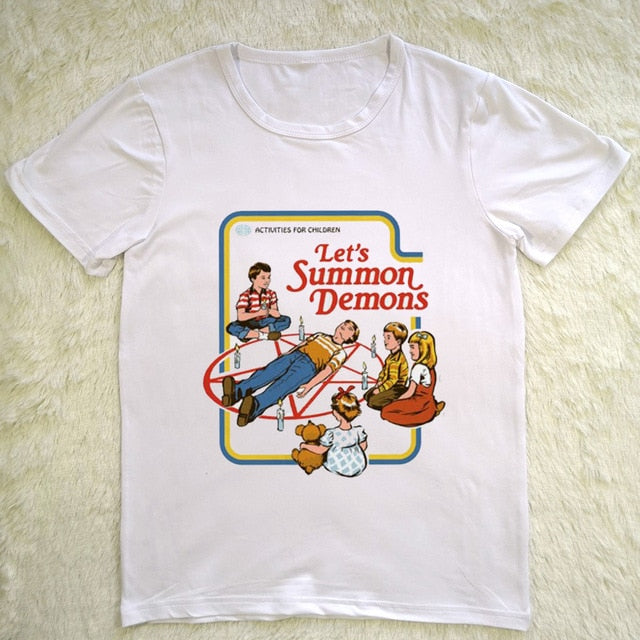Childhood Let's Summon Demons Tshirt