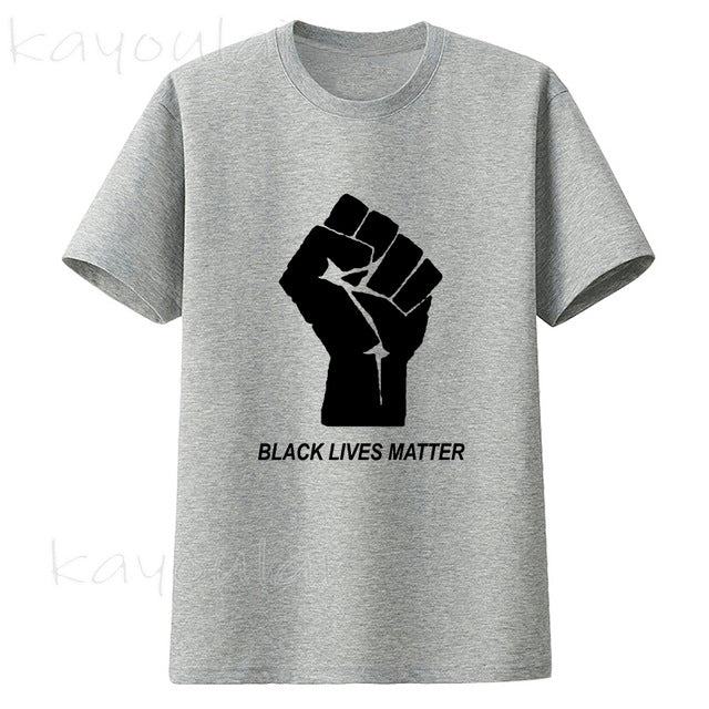 Black Lives Matter - Activist Movement Cotton Knitted Casual Unisex T-Shirt