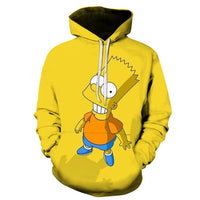 Thumbnail for Simpsons Printed 3D Mens and Women Hoodies