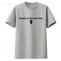 Thumbnail for Black Lives Matter - Activist Movement Cotton Knitted Casual Unisex T-Shirt