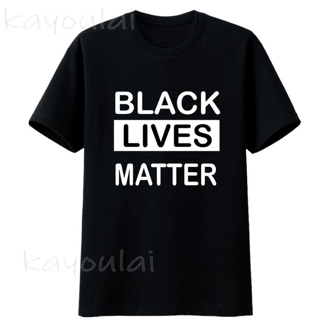 Black Lives Matter - Activist Movement Cotton Knitted Casual Unisex T-Shirt