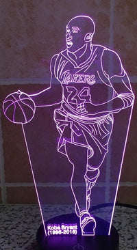 Thumbnail for NBA LOS ANGELES LAKERS 3D LED LIGHT LAMP