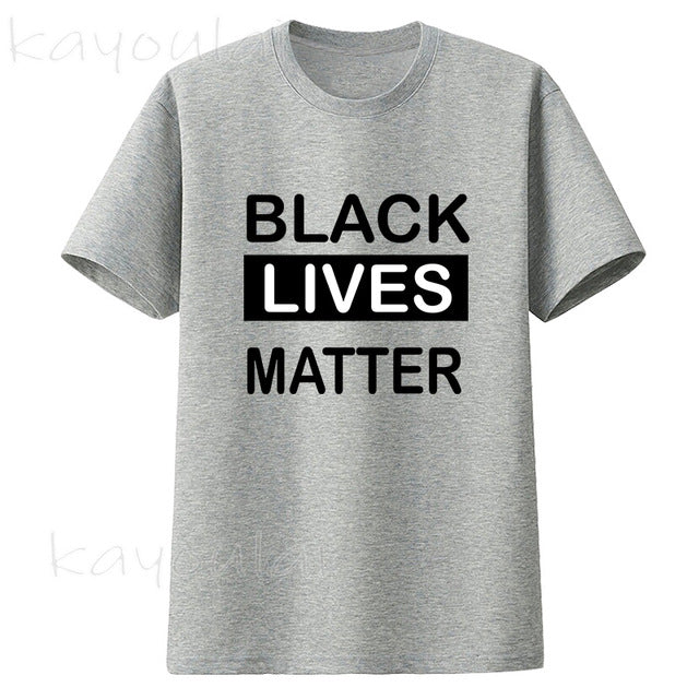 Black Lives Matter - Activist Movement Cotton Knitted Casual Unisex T-Shirt