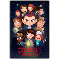Thumbnail for Stranger Things TV Movie Poster Silk Art Print Poster