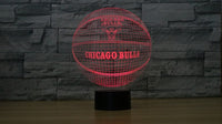 Thumbnail for NBA CHICAGO BULLS 3D LED LIGHT LAMP