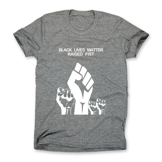 Black Lives Matter - Men's Casual Cotton Short Sleeve T Shirt