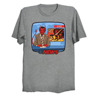 Thumbnail for Devil's Newscast Tshirt