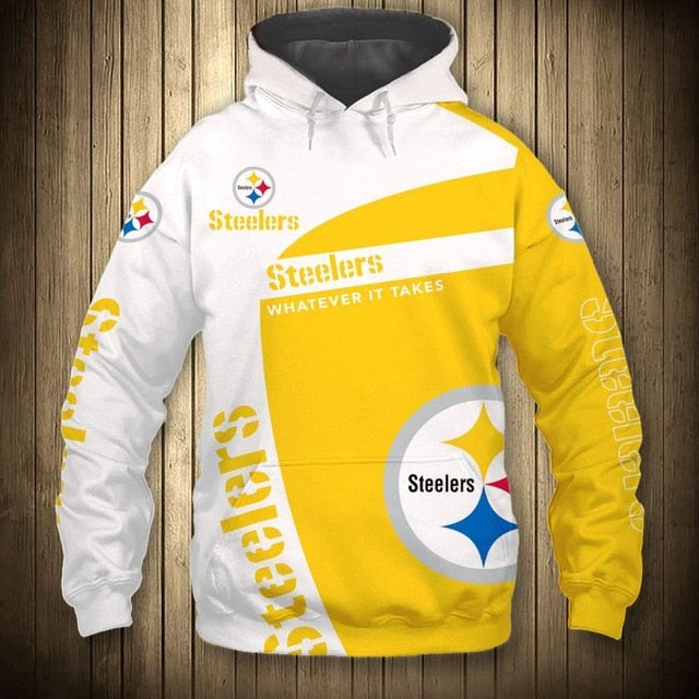 NFL Team Logo Pattern Hoodie