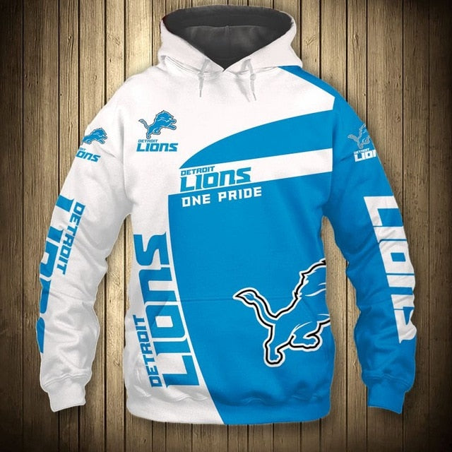 NFL Team Logo Pattern Hoodie