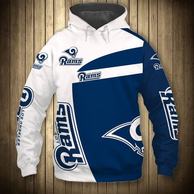 NFL Team Logo Pattern Hoodie