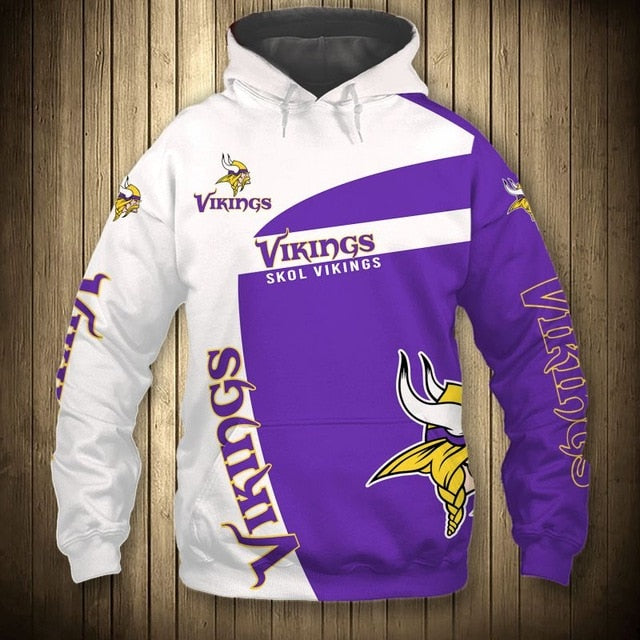 NFL Team Logo Pattern Hoodie
