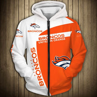 Thumbnail for NFL Team Logo Men's Zippered Hoodie