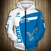 Thumbnail for NFL Team Logo Men's Zippered Hoodie