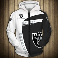 Thumbnail for NFL Team Logo Men's Zippered Hoodie