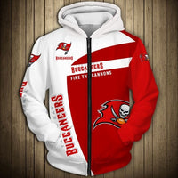Thumbnail for NFL Team Logo Men's Zippered Hoodie