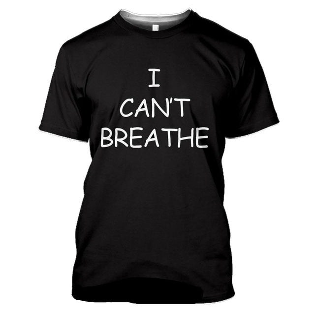 Black Lives Matter Men's Knitted Polyester T-Shirt