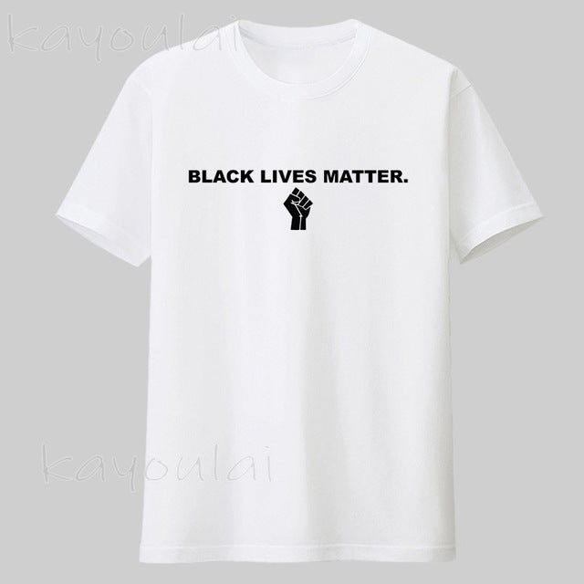 Black Lives Matter - Activist Movement Cotton Knitted Casual Unisex T-Shirt