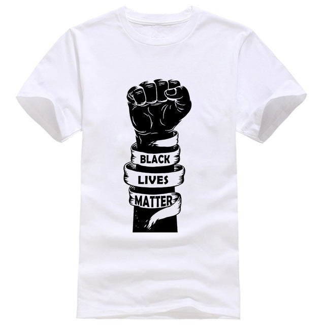 Black Lives Matter - Men's Casual Cotton Short Sleeve T Shirt