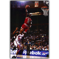 Thumbnail for NBA Michael Jordan Basketball Sports Silk Canvas Poster Print Wall Art