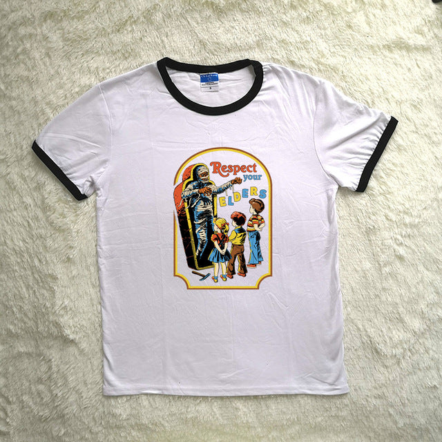 Childhood Respect Your Elders Tshirt