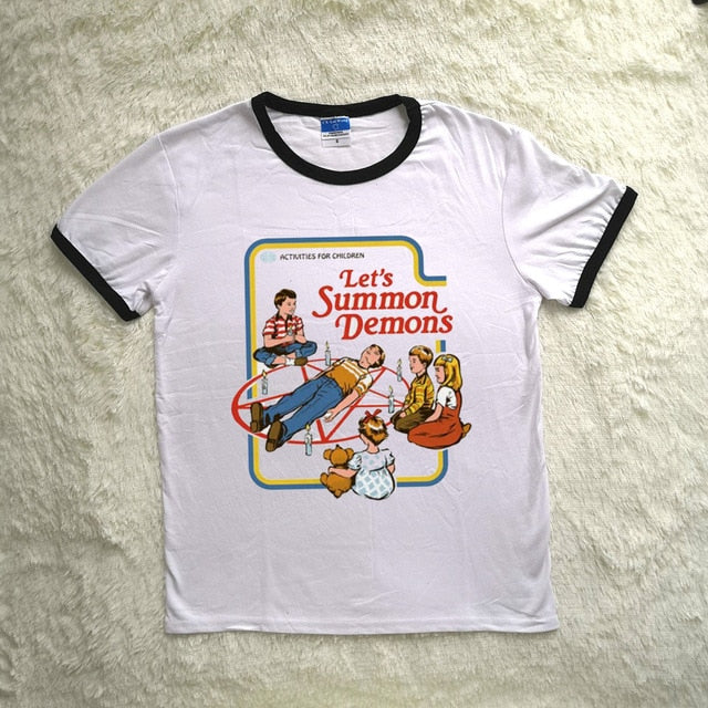 Childhood Let's Summon Demons Tshirt