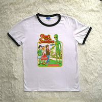 Thumbnail for Childhood Don't Talk to Strangers Tshirt