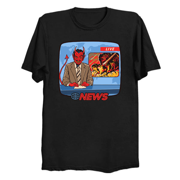 Devil's Newscast Tshirt