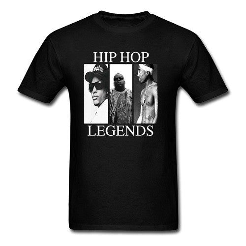 Hip Hop Legends Biggie Smalls Eazy E Tupac Shakur Tshirt - TshirtNow.net - 6