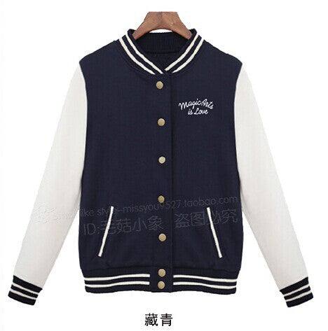 Women's College Style Taylor Swift Varsity Baseball Jacket