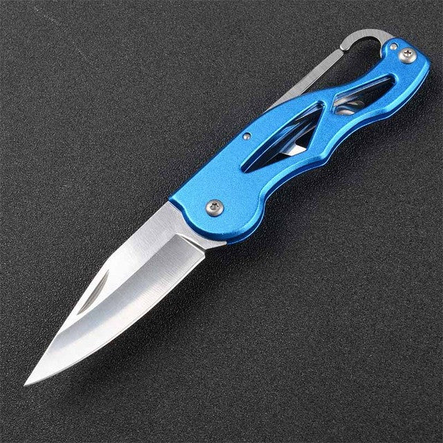 Pocket Survival Rescue Folding Camping Mini Keychain Tactical Hunting Outdoor Knife