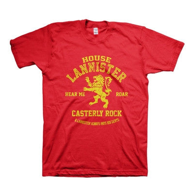 A Song of Ice and Fire Game of Thrones House Lannister TShirt - TshirtNow.net - 5