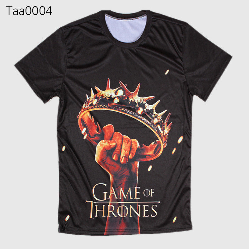Game Of Thrones Sansa Stark Allover 3D Print Tshirt - TshirtNow.net - 7