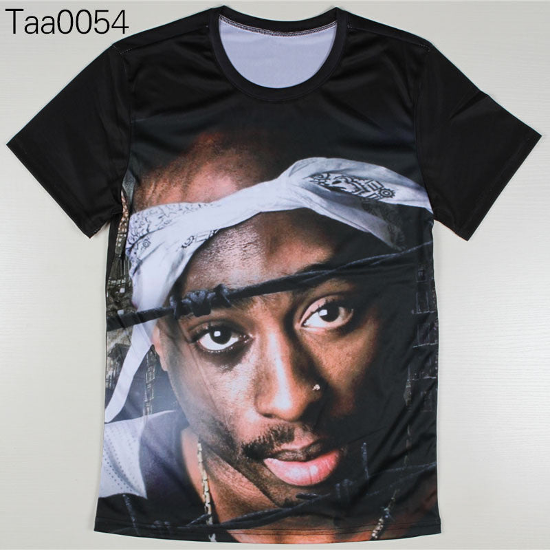 Tupac Shakur All over 3D print tshirt - TshirtNow.net - 4