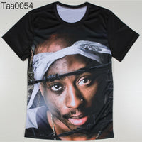 Thumbnail for Tupac Shakur All over 3D print tshirt - TshirtNow.net - 4