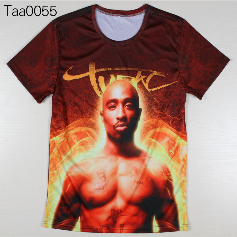 Tupac Shakur All over 3D print tshirt - TshirtNow.net - 5