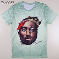 Thumbnail for Tupac Shakur All over 3D print tshirt - TshirtNow.net - 7